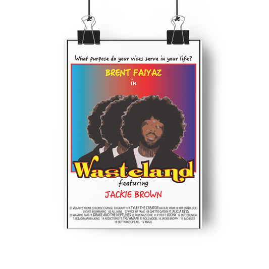 Brent Faiyaz Wasteland Giclée Art Print