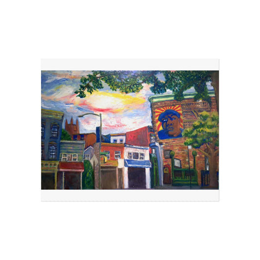 Biggie - A Tree Grows in Brooklyn- Urban Art Print, Modern Wall Decor, Home Gallery Art, Black and White Autobiography Poster, Gift for Art Lovers