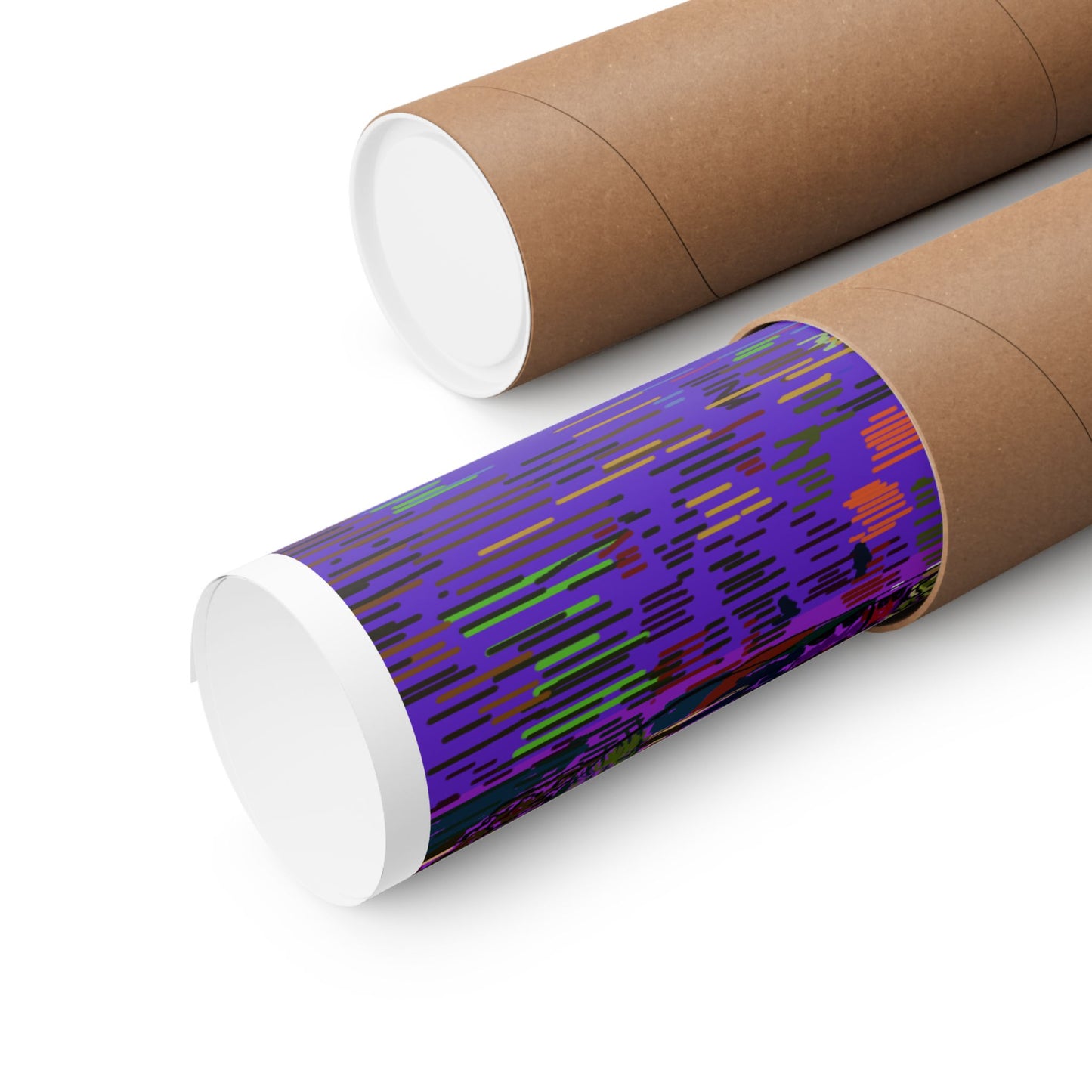 Boston in Fall Pop Art Poster